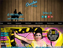 Tablet Screenshot of charlieslasvegas.com